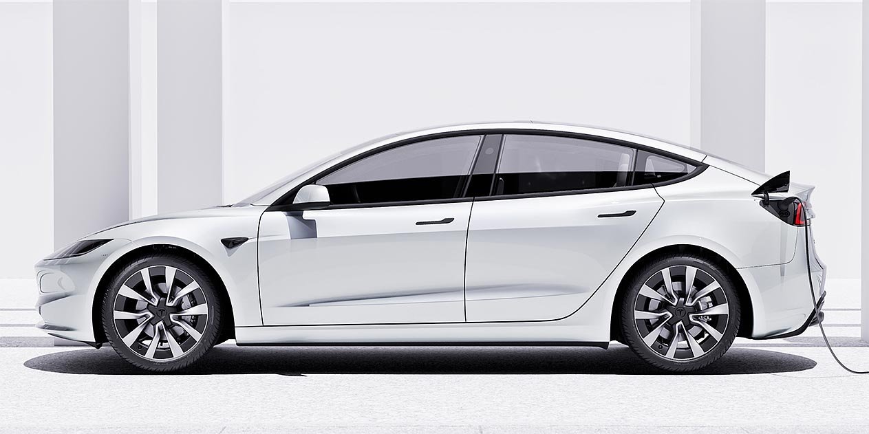 Tesla Model 3 electric car